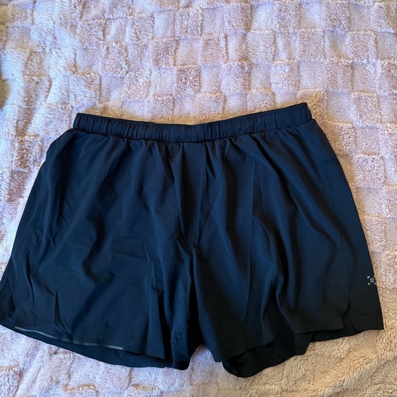 lululemon athletica Other - Lululemon Pace Breaker Shorts Black Linerless XXL